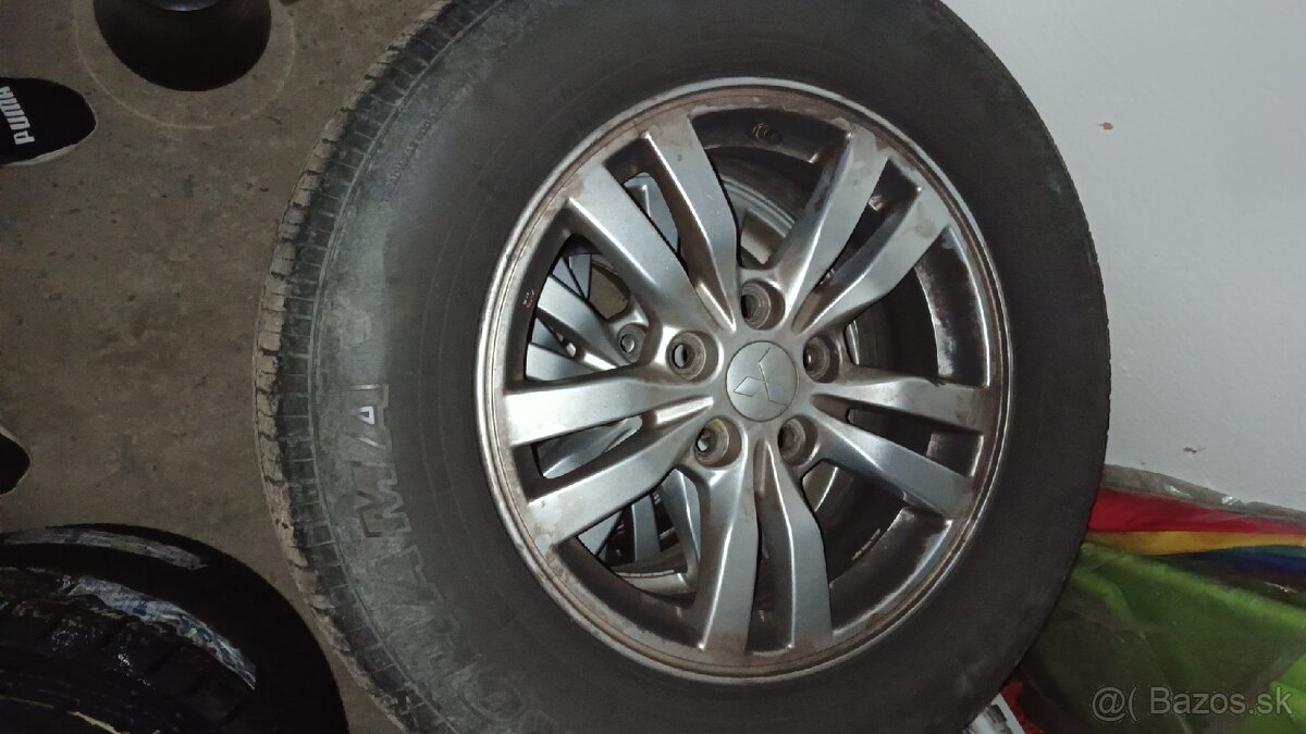 4 ks Elektrony + 4 letné pneu 16' - 2