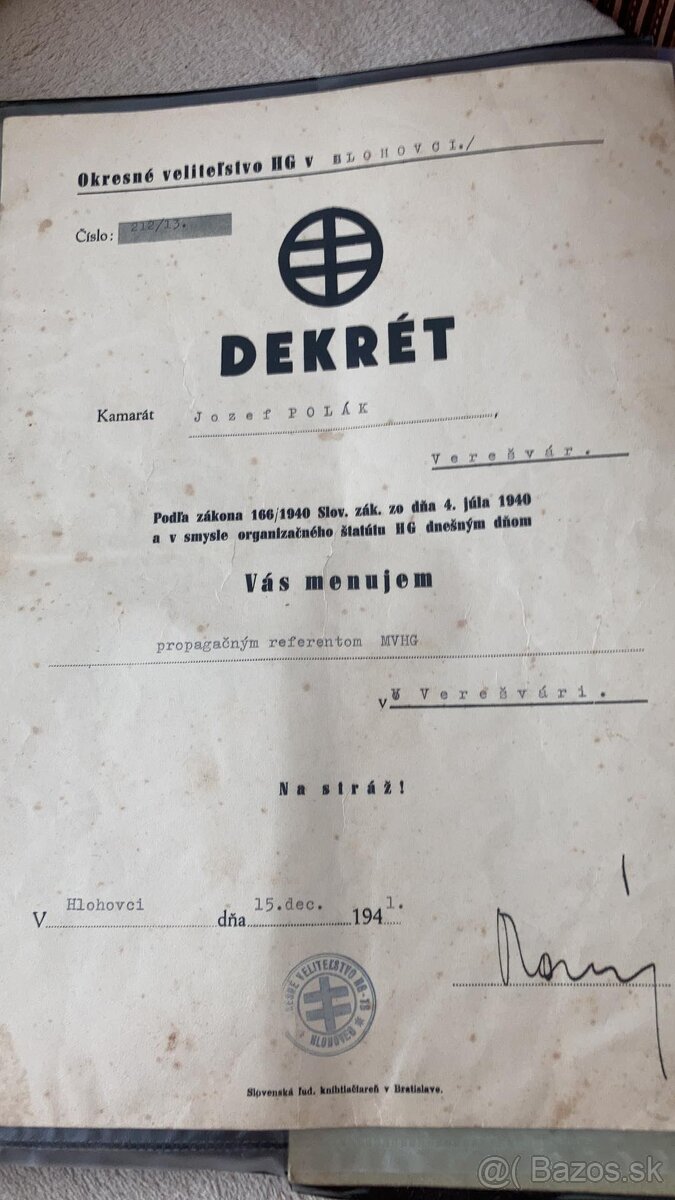 Hlinkova Garda a Mládež....kúpim... - 2