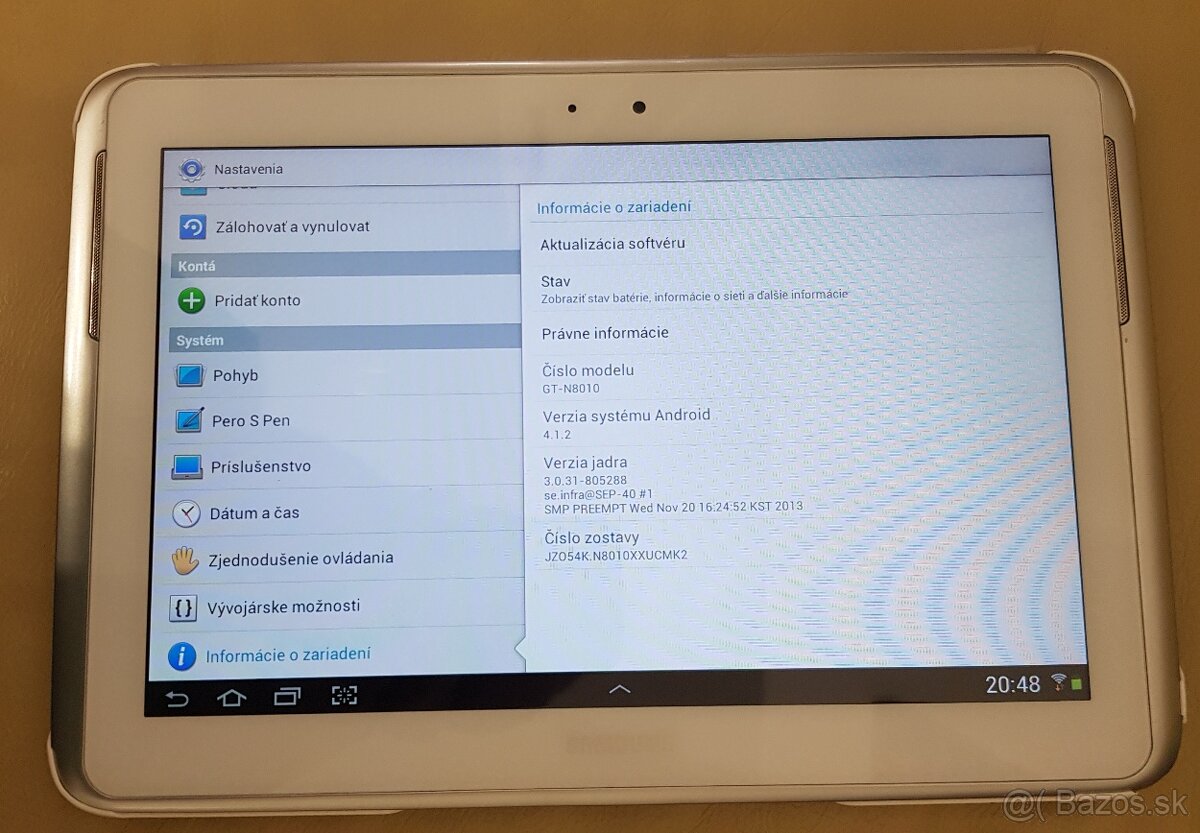 TABLET Samsung galaxy Note 10.1, GT-N8010 - 2