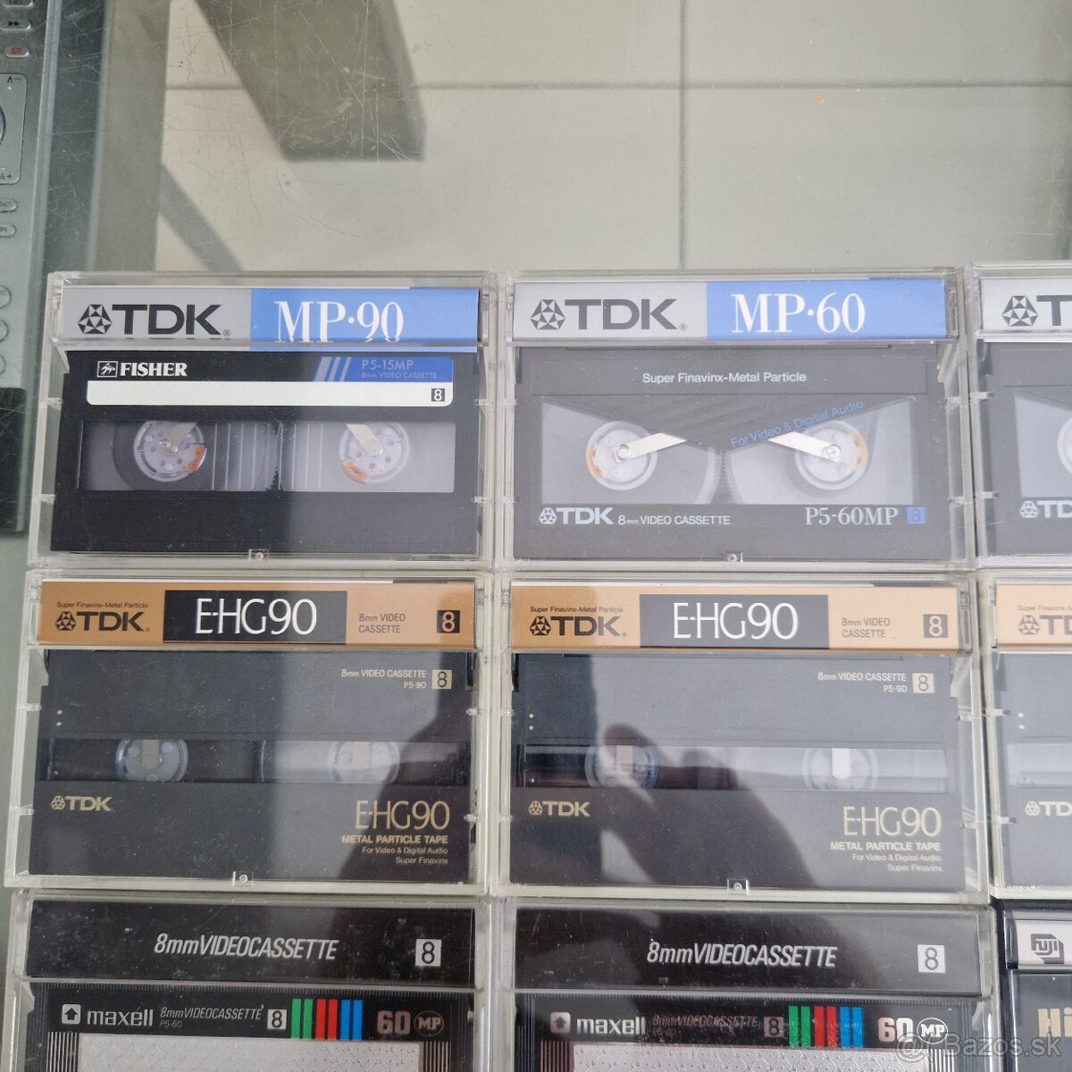 TDK,MAXELL, FUJI, SONY, BASF...8mm videocassette... - 2