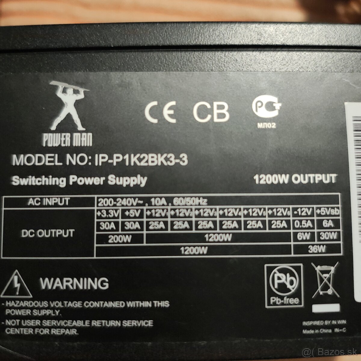 Zdroj 1200 w atx - 2