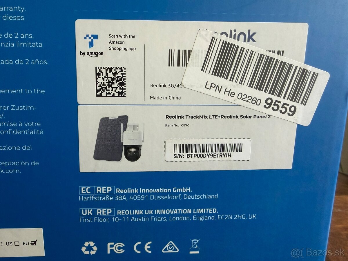 Reolink TrackMix LTE 4K + Solar Panel 2 – NOVÁ - 2