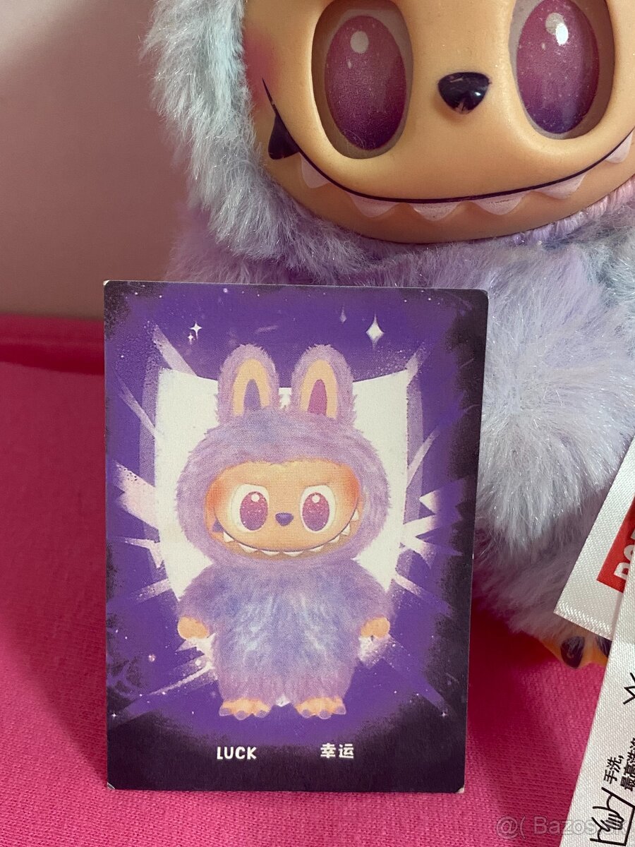 Labubu (FIALOVE) + kartička - 2