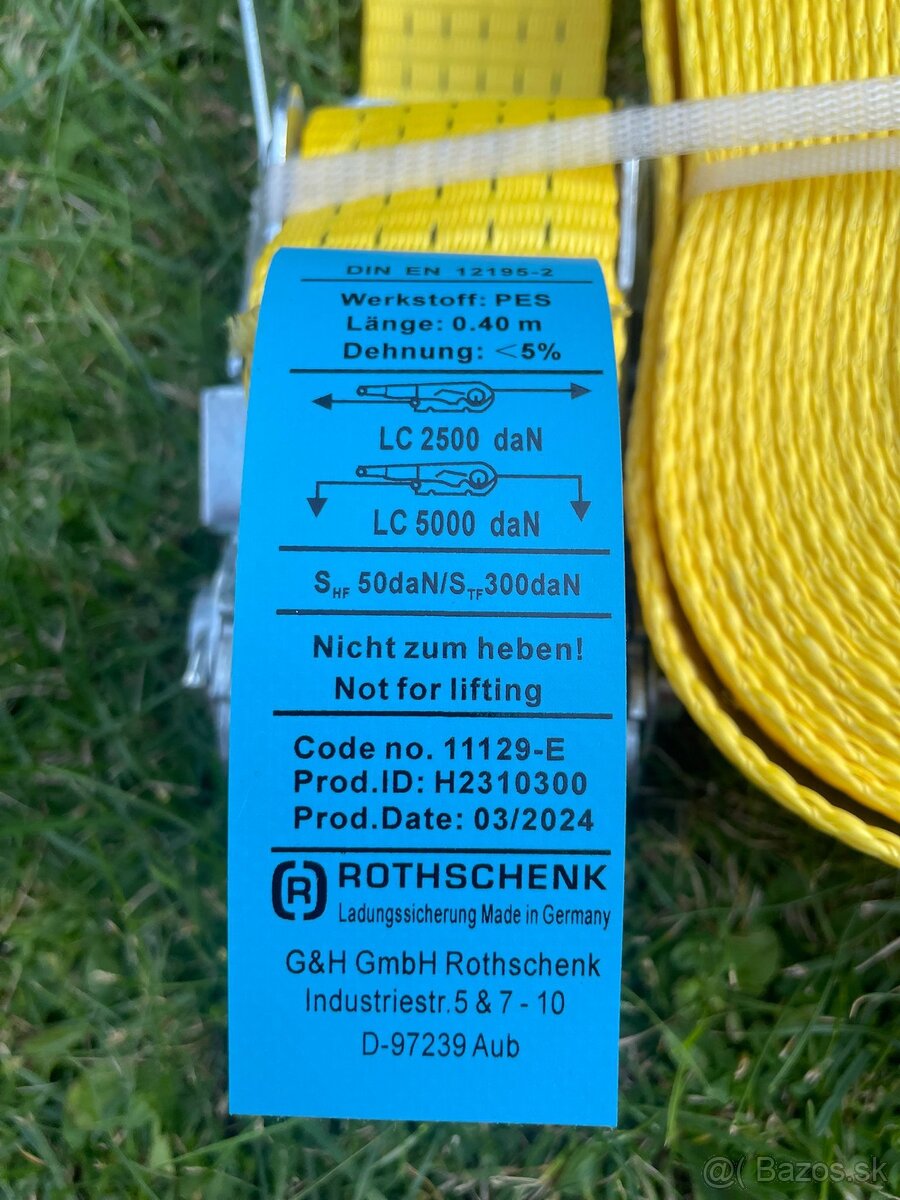 Upínací popruh ( gurtňa ) - 2