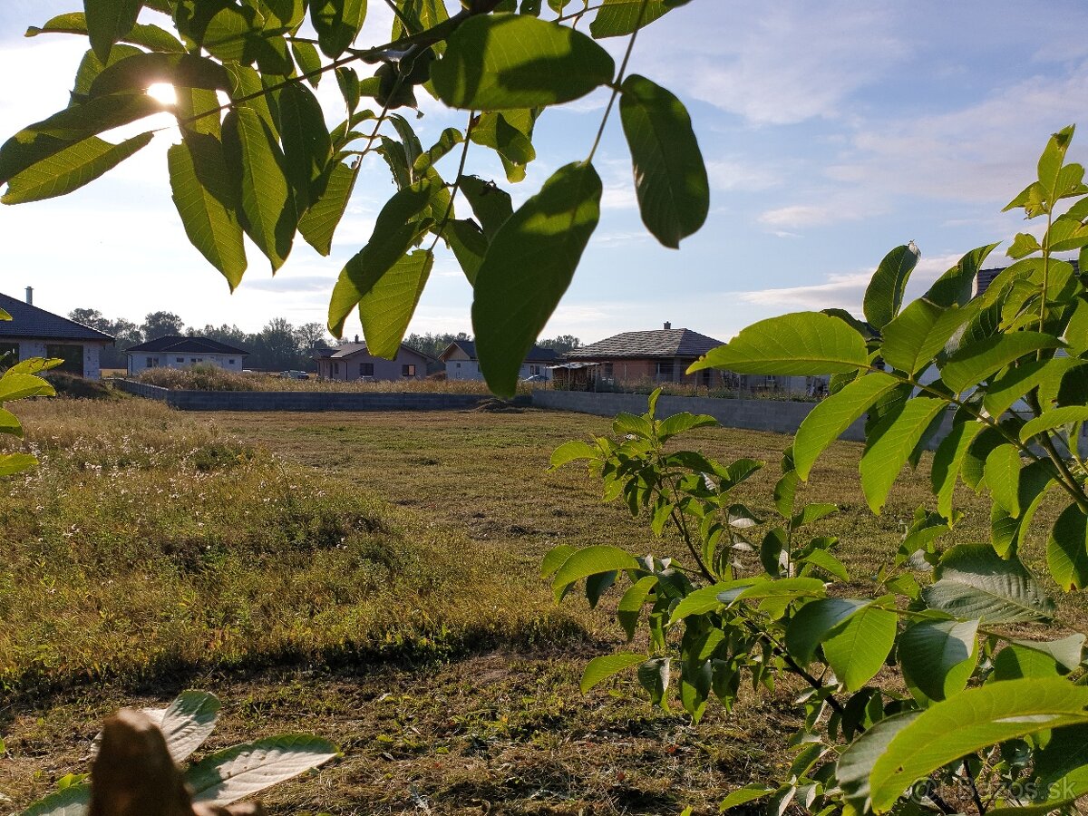 Pozemky určené na výstavbu rodinných domov v obci Hrádok. - 2