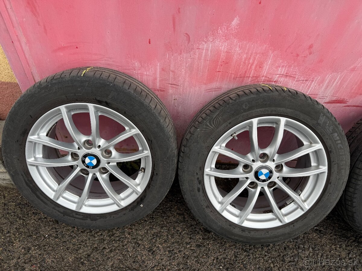 Hliníkové disky BMW + Pneu 5x120 7J x 16H2 ET 40 - 2