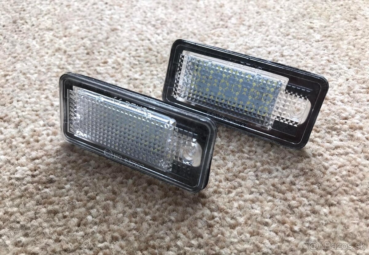 AUDI LED osvetlenie ŠPZ - ostrá biela farba - 2