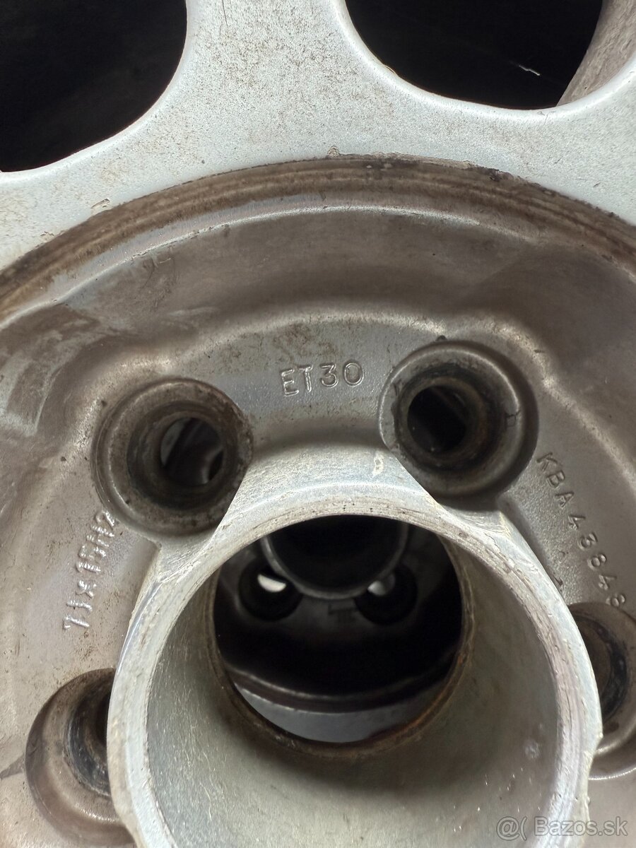 ALU disky VW 5x100, R15, ET30, 7J - 2
