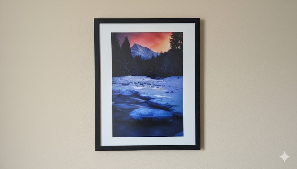 Fotobraz Kriváň v objatí ľadu a ohňa - 2