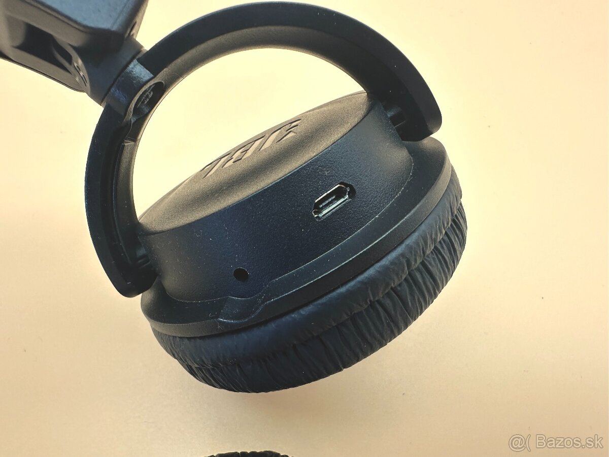 Bezdrôtové bluetooth slúchadlá originál JBL T450BT + kábel - 2