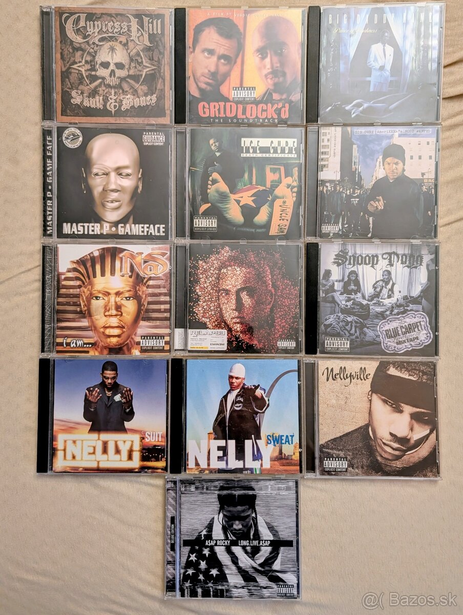 Zahraničné rapové CD USA - 2