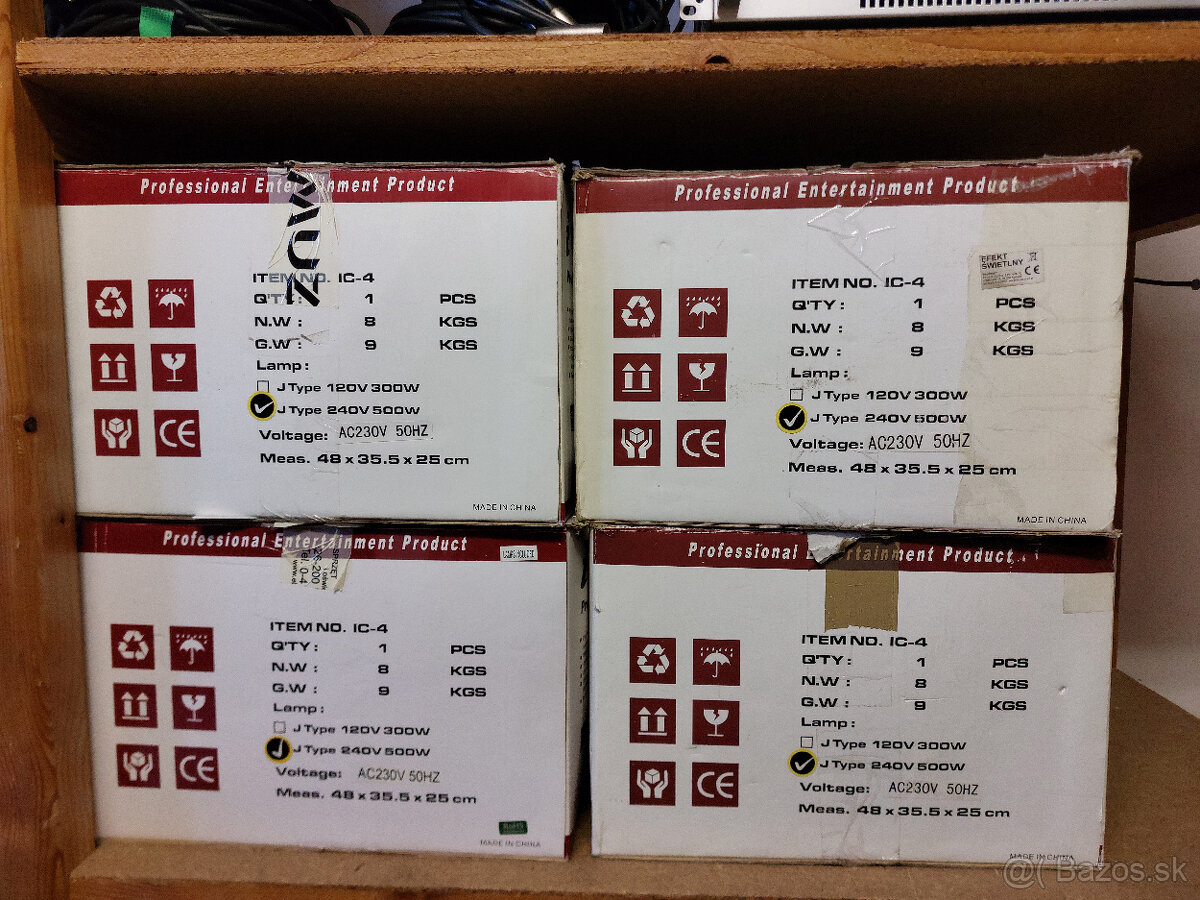 Icolor 4 DMX 4x500W - 2