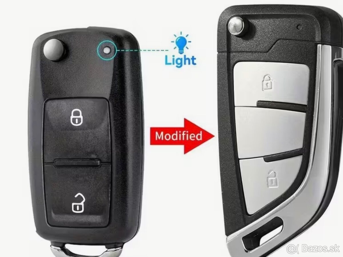 obal kľúča, puzdro, obal VW Škoda - 2