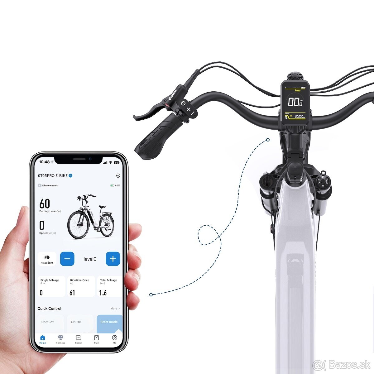 Elektrický bicykel Onesport OT05 Pro - 2