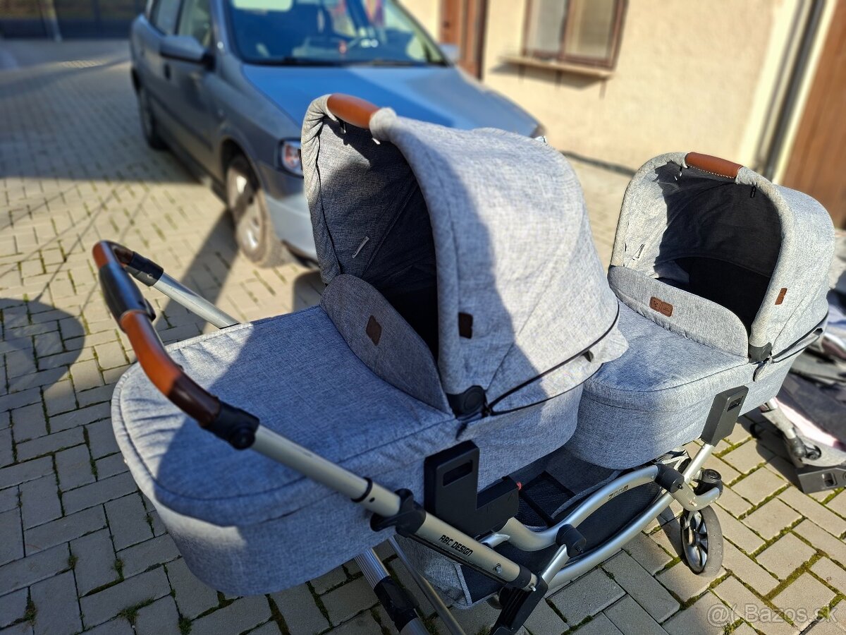 Kočík pre 2deti - 2