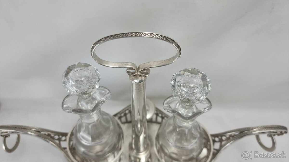 Kaštieľna strieborná súprava - 622 gramov - 2