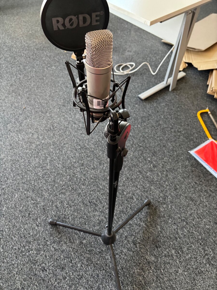 štúdiový set: NEUMANN TLM 103 + Alctron PF32MK2 + Stojan - 2