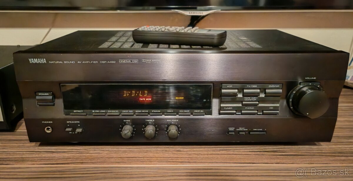 5.1 zosilňovač Yamaha DSP-A492 TOP - 2