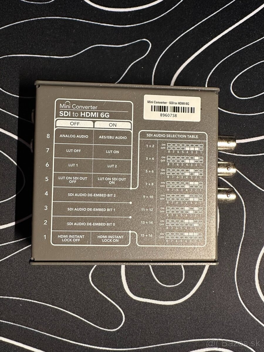 Blackmagic Design Mini Converter SDI to HDMI 6G (+ deembed) - 2
