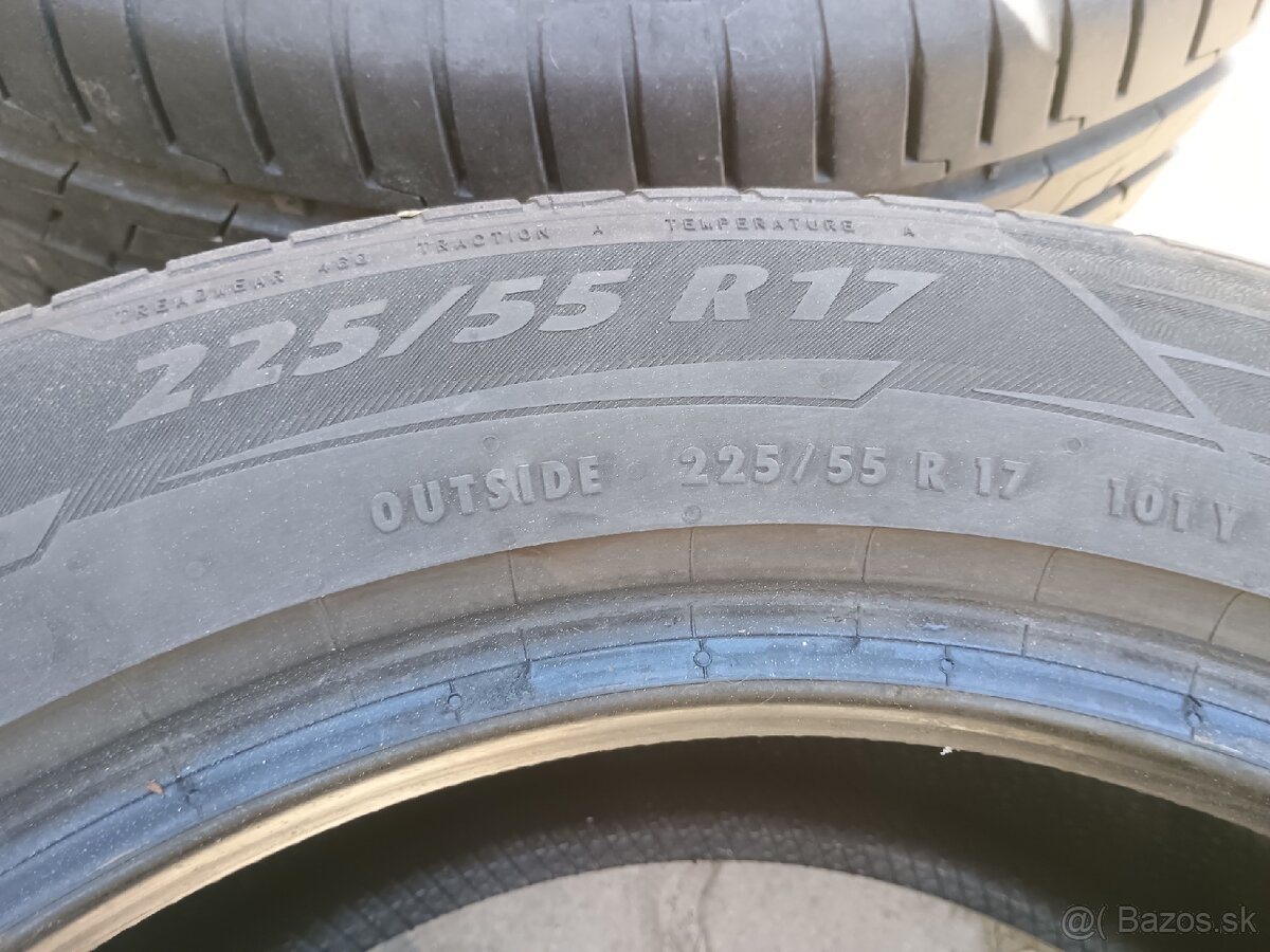 Letné pneumatiky 225/55 R17 - 2