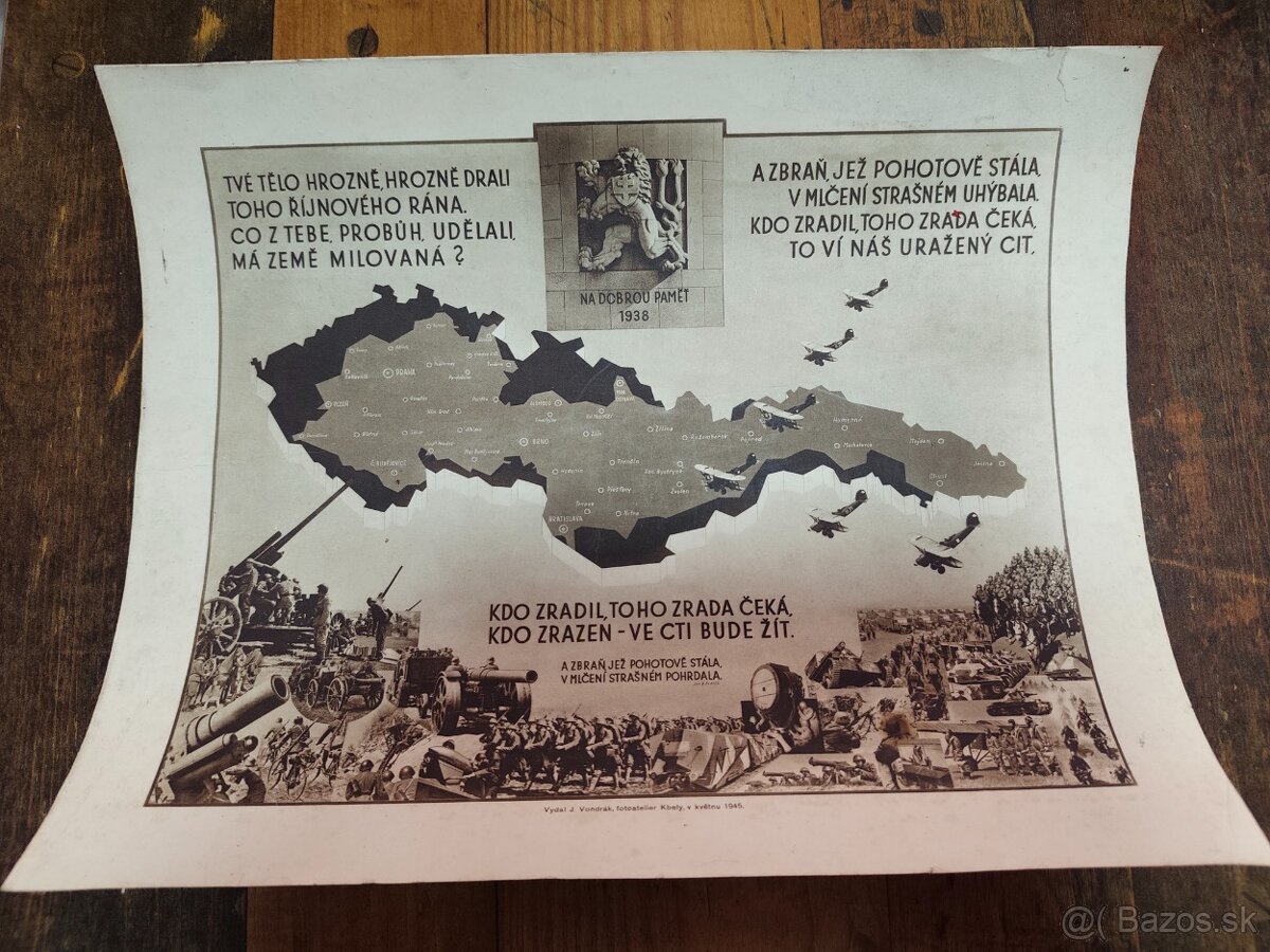 Obraz, obrázek k událostem 1938 - 2