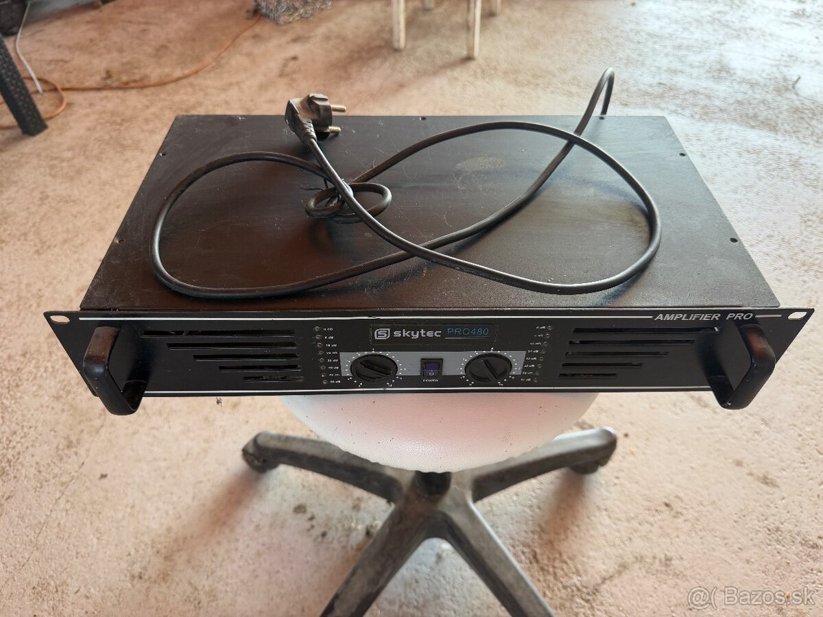 Predam zosilovac skytec Pro480 - 2