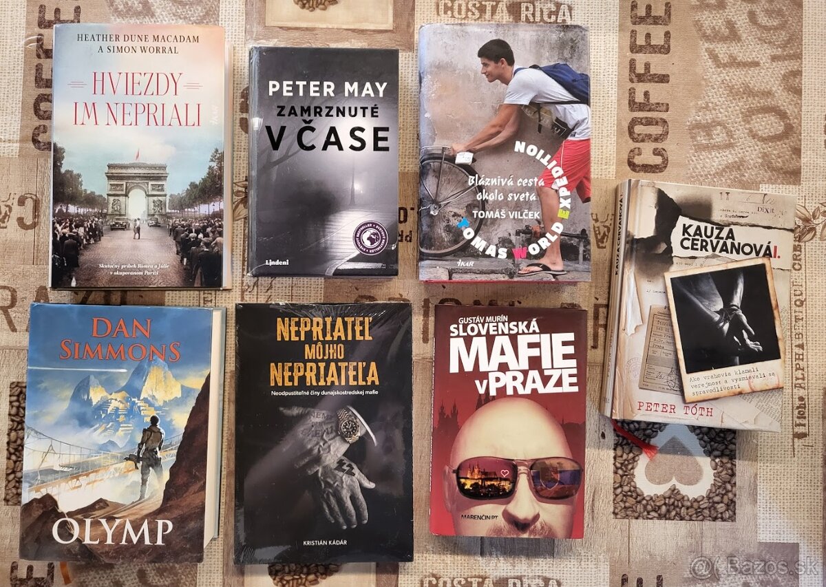 Schwab, Tolkien, Peter May, Simmons, ... - 2