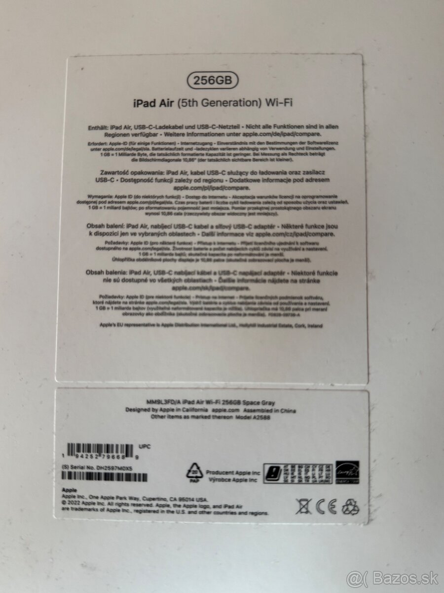 iPad Air 5 generácia - 2