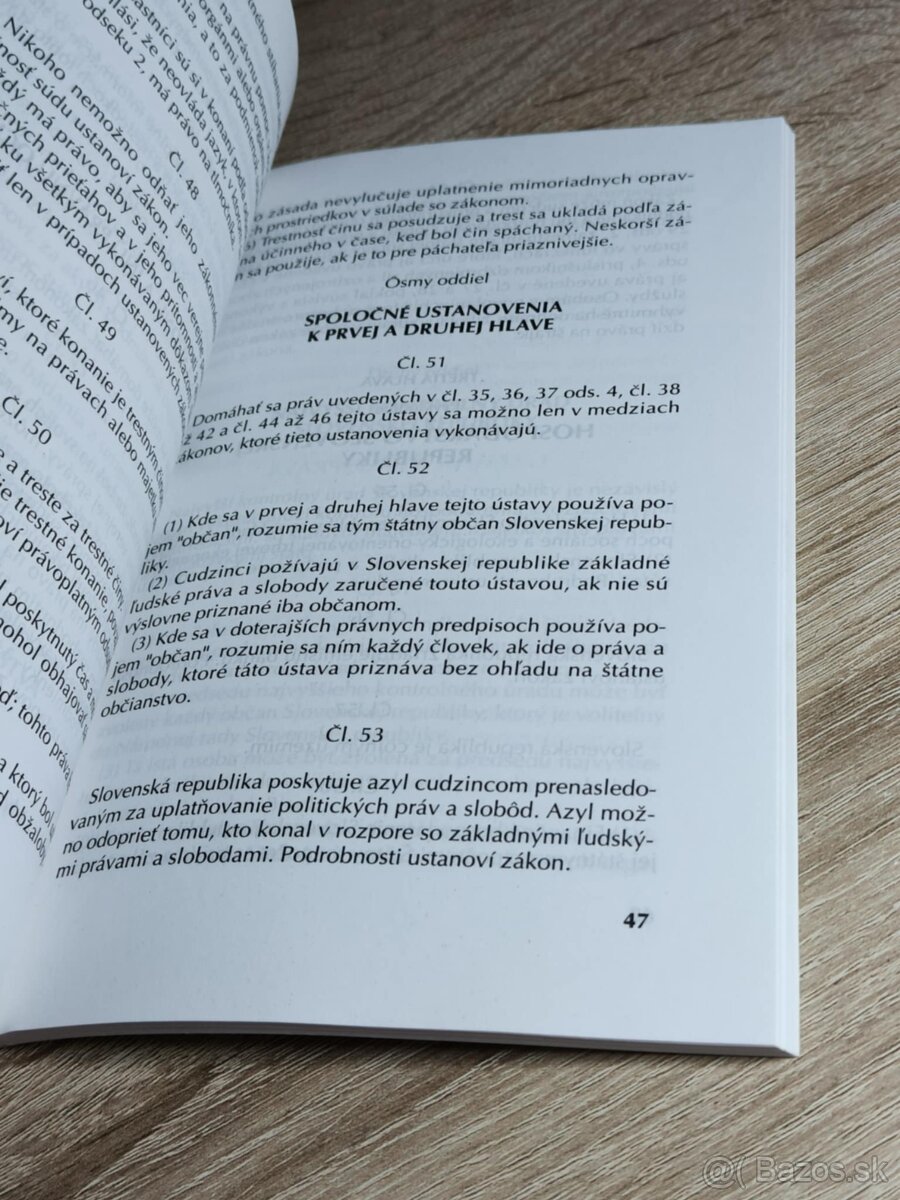 Ústava slovenskej republiky pre školy - 2