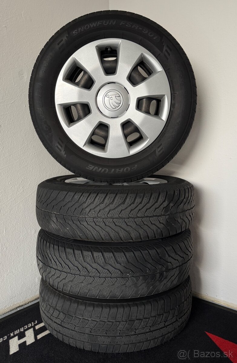Disky 5x100 14”, puklice +zimne pneu na dojazdenie - 2