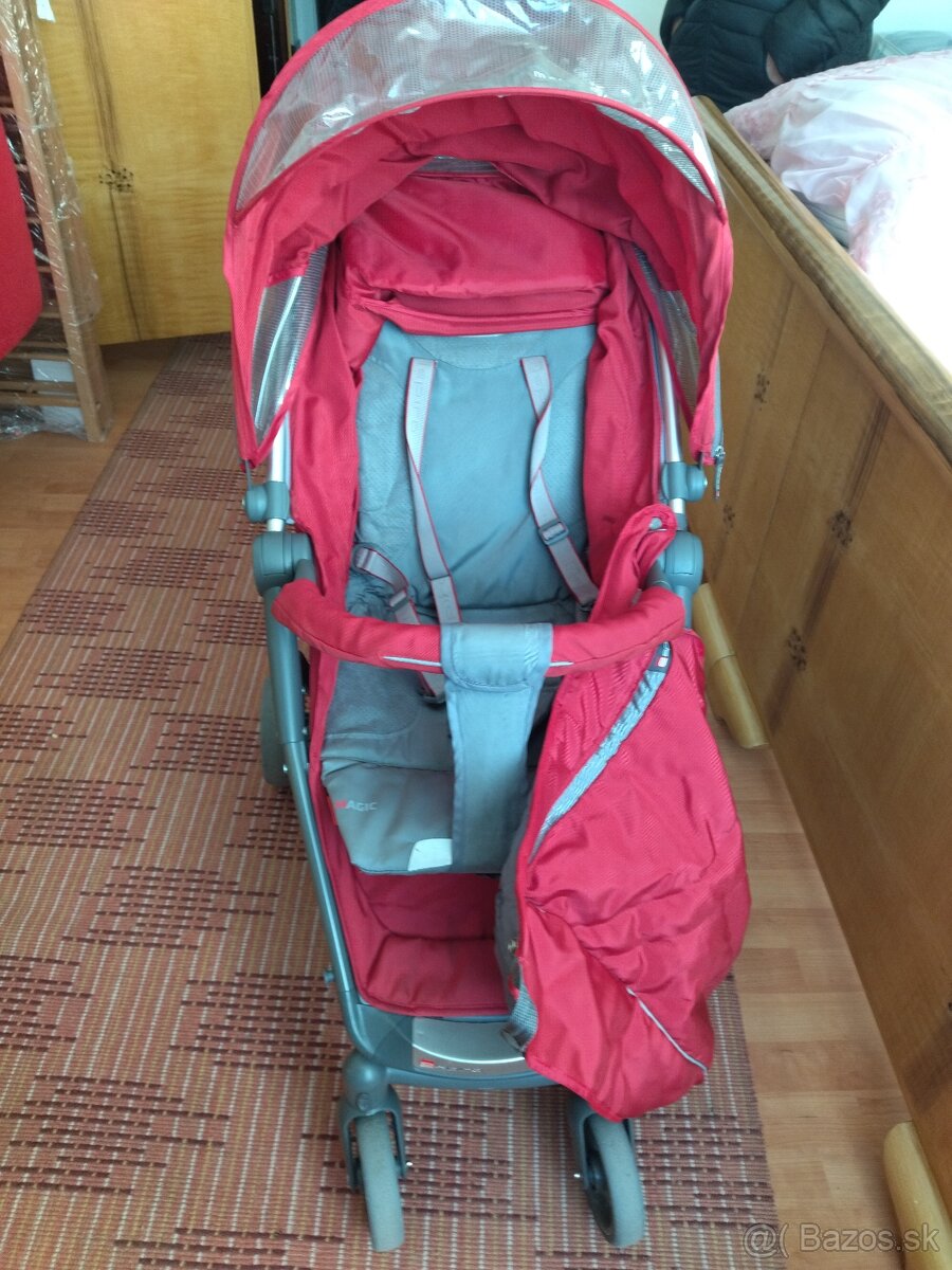 Kočík pre dvojičky-surodenecky - 2