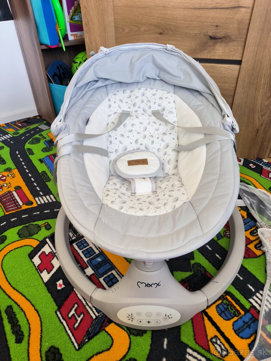 Elektrické ležadlo MoMi KENANI svetlosivá - 2