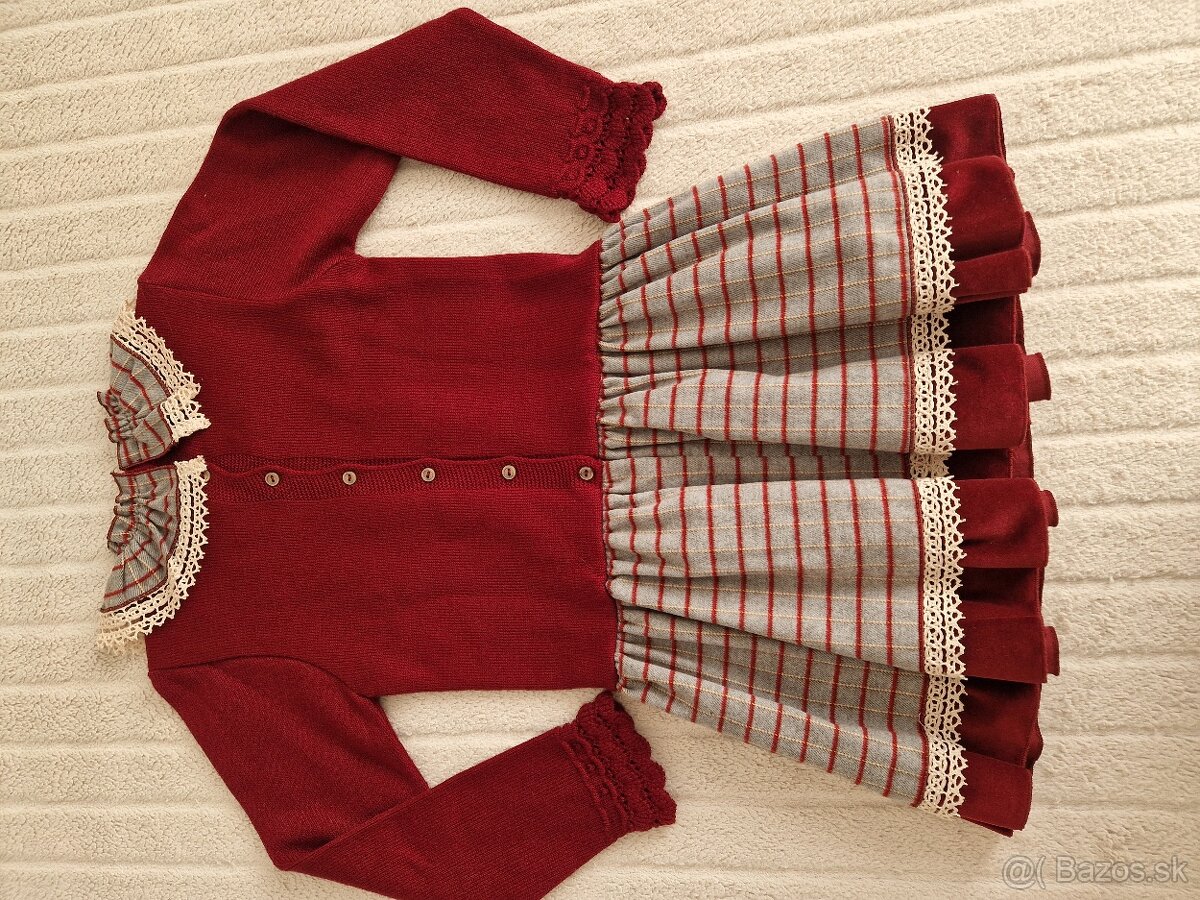 Nádherné šaty 2x 134/140 a 128/134 nové - 2