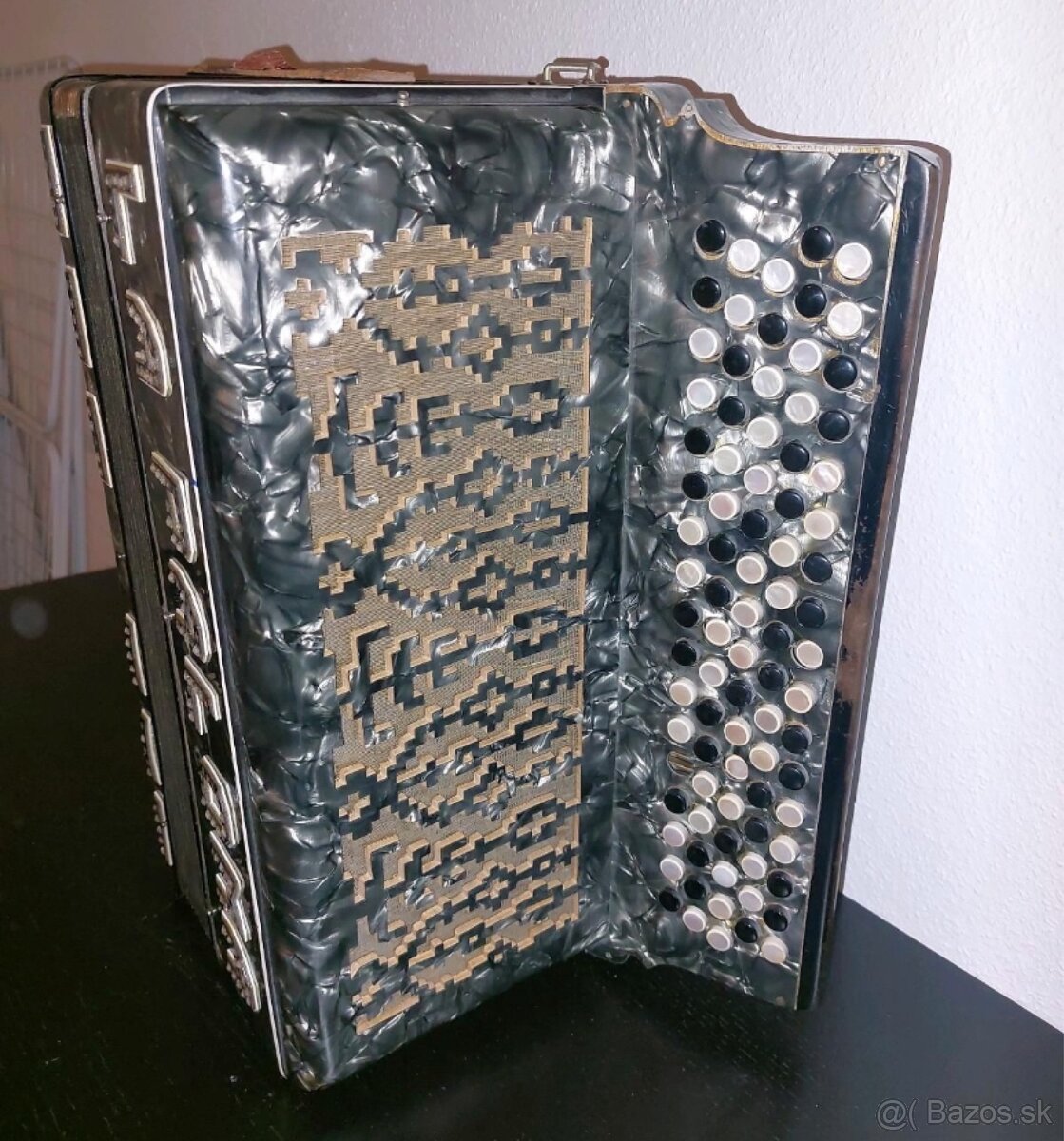 Akordeon Chromatika chromatický gombíkový LA PALOMA - 2