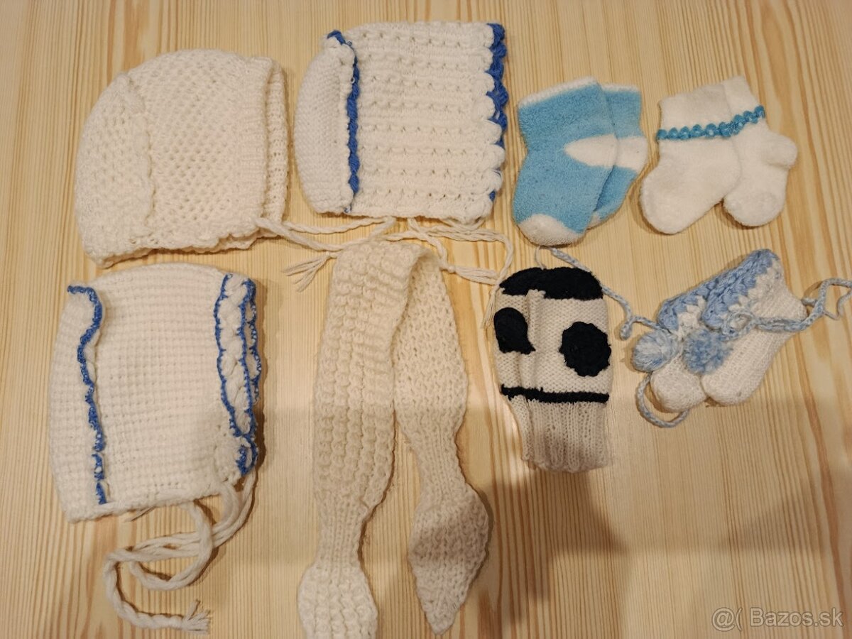 Ručne háčkované čiapky - 2