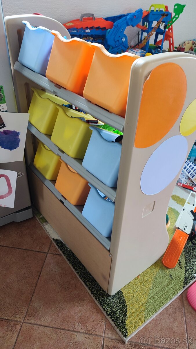 Detský uložný regál - 2
