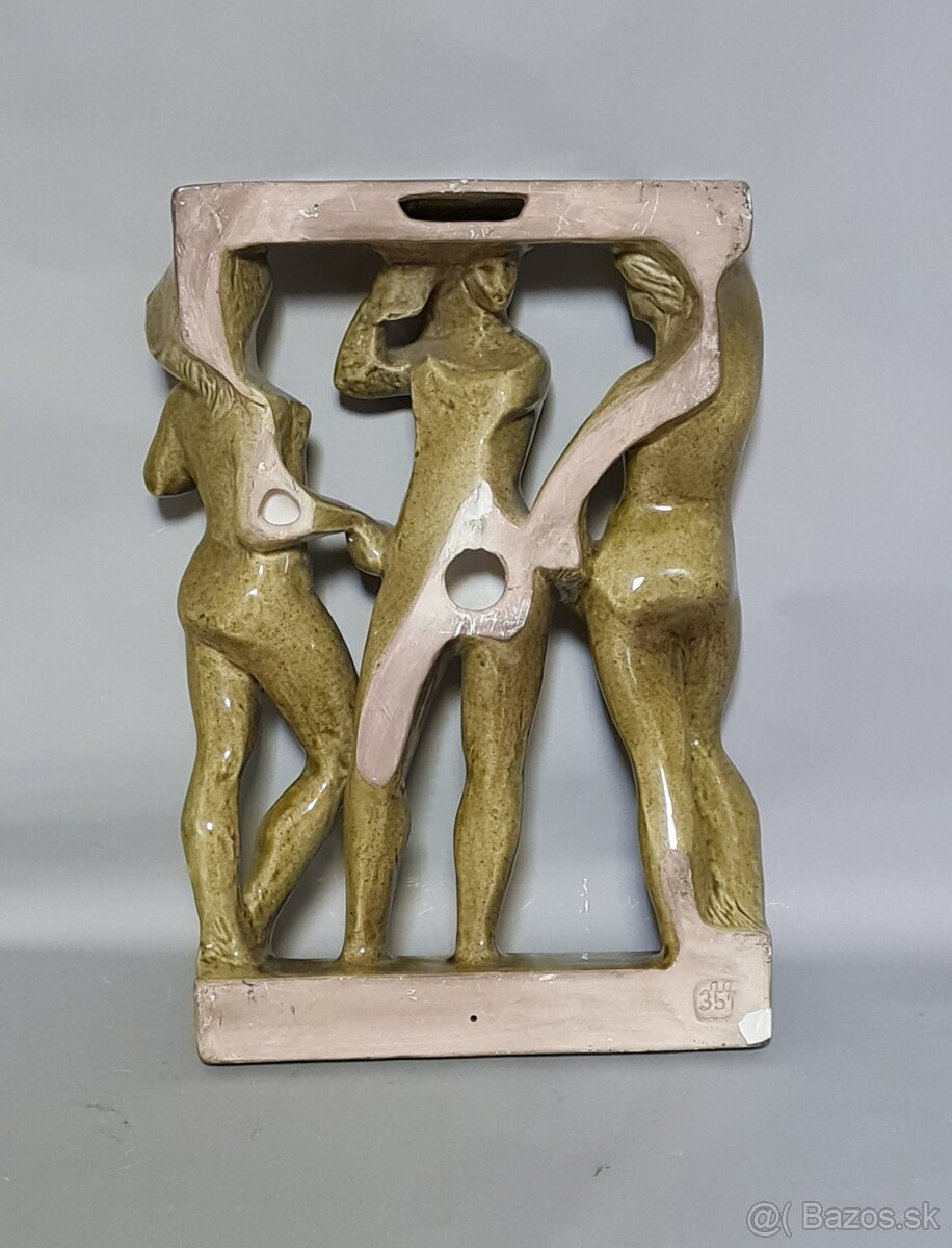 Figurálna Keramika - Tri Grácie - 2