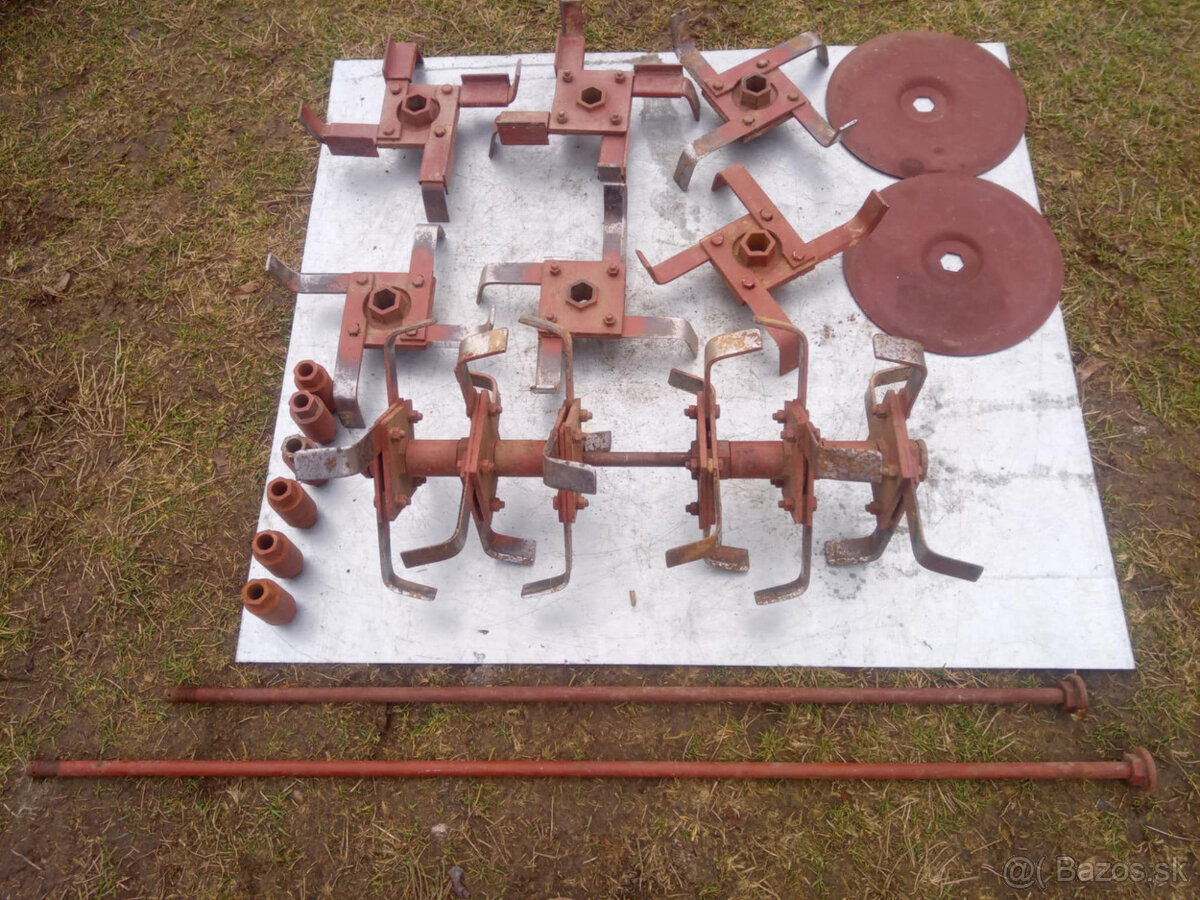 rotačné motyky, rotovátor - 2