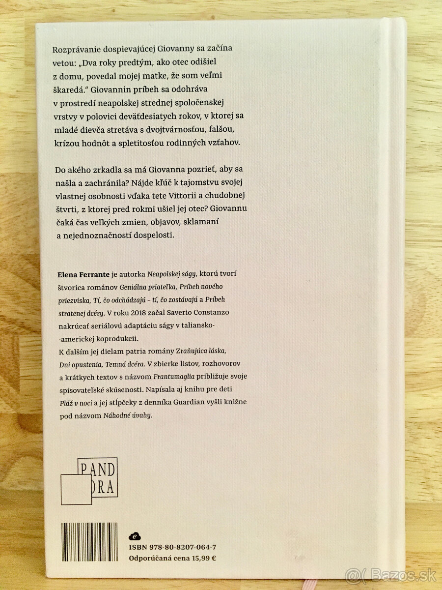 Klamarsky zivot dospelych Elena Ferrante - NOVÁ nečítaná - 2