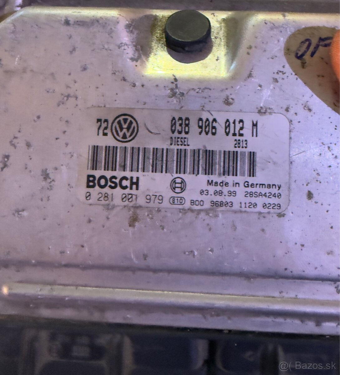 Predám riadiace jednotky 1.9 TDi - 2