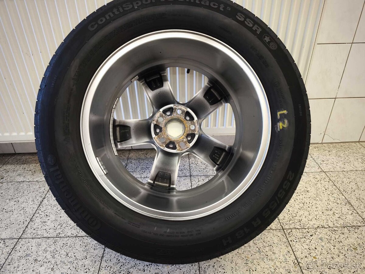 Predám disky s pneumatikami Continental 255/55 R18 - 2