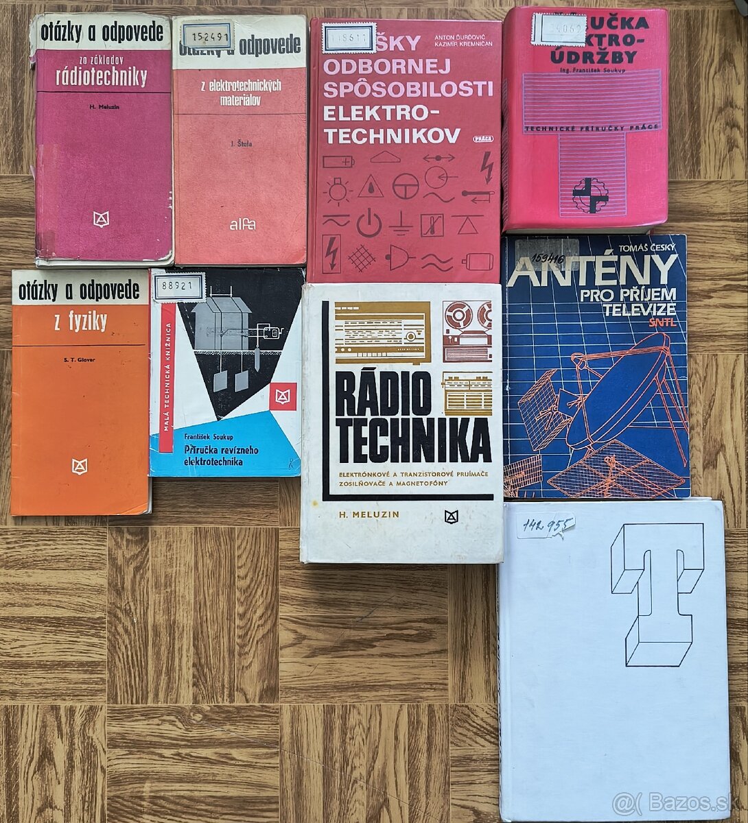 Knihy elektrotechnického/rádiotechnického zamerania - 2