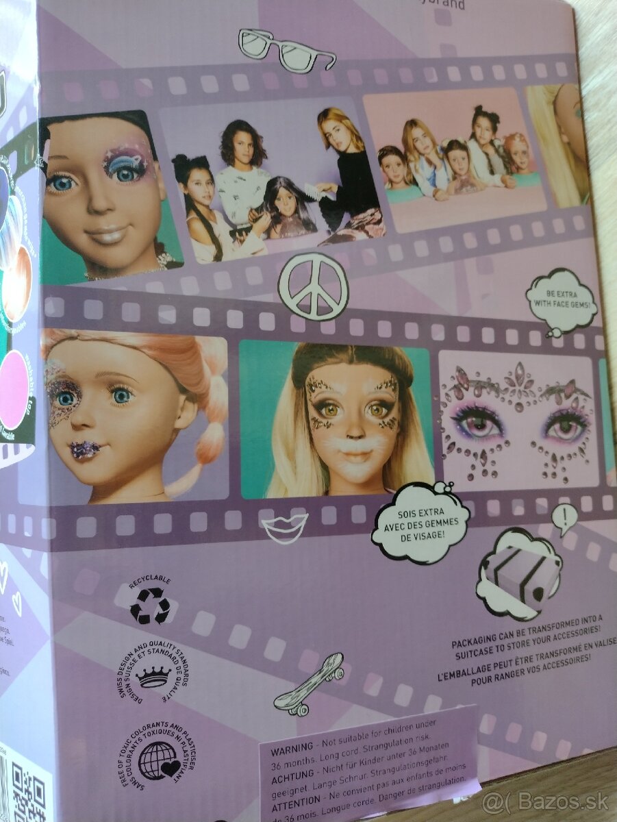 Bábika na česanie a maľovanie - 2