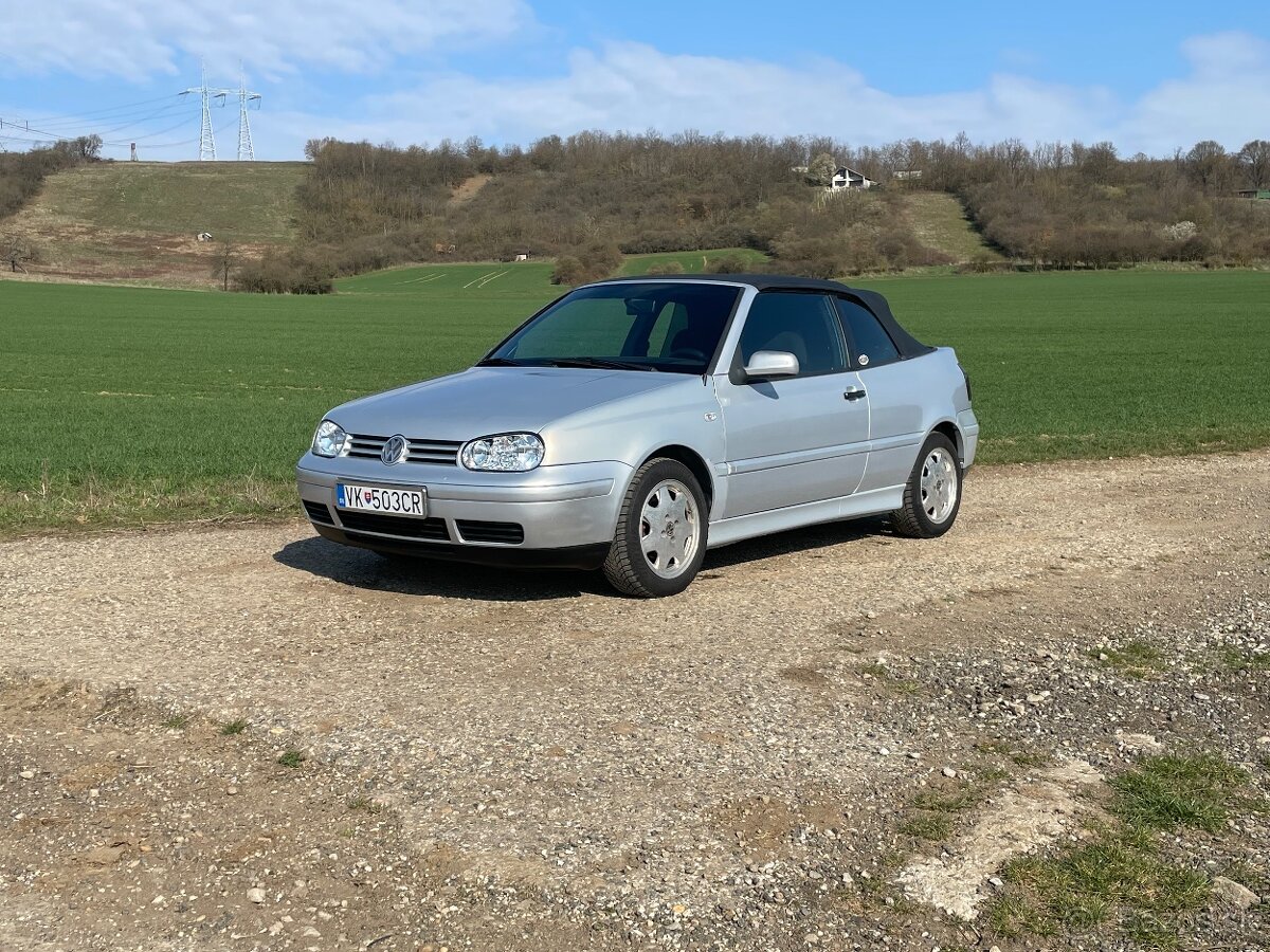 VW Golf Mk3.5 cabrio 1.6 74kw - 2