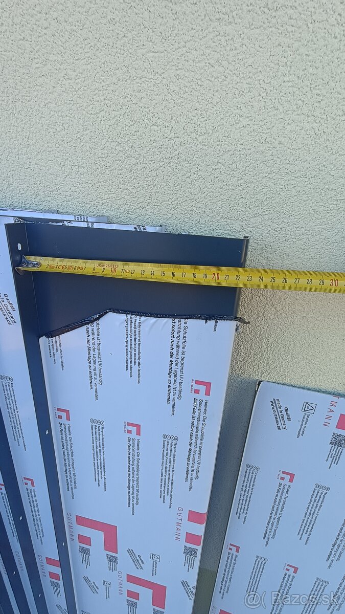 AL vonkajšie parapety 2mm antracit - 2