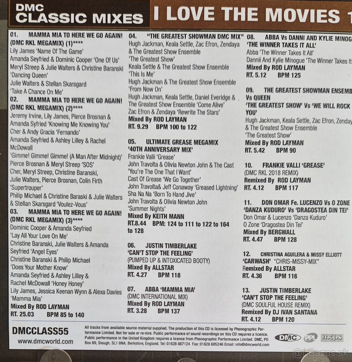 Cd I Love The Movies - 2