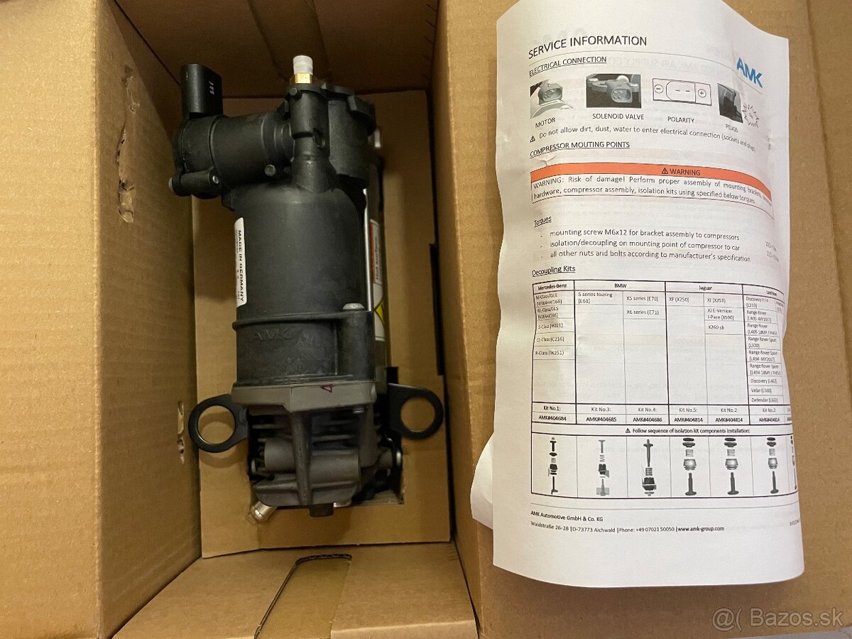 Kompresor pneumatického systému BILSTEIN 10-255612 - 2