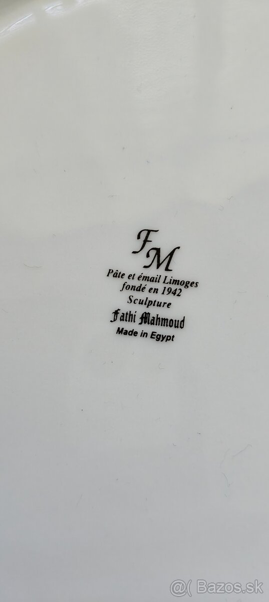 Porcelánový tanier Egypt 1942 - 2