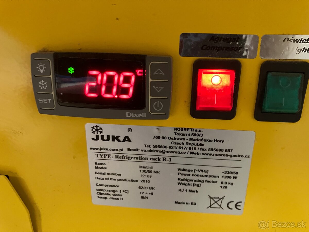 Otvorená chladnička JUKA - 2