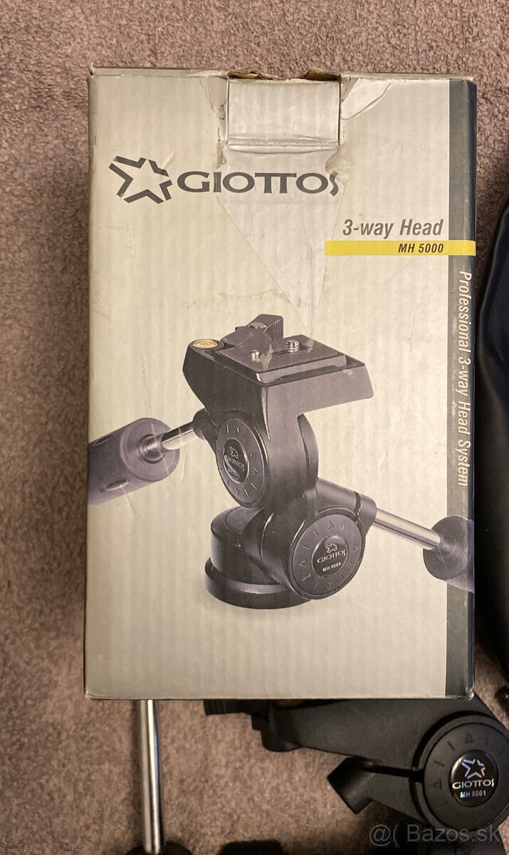 Giotto MH 5001 video/foto hlava - 2